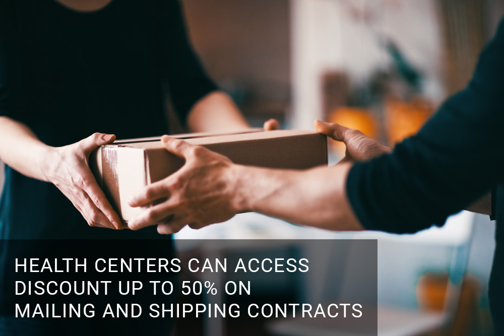 Pitney Bowes joins FedEx as ViP-contracted suppliers for mailing and shipping. Health centers access discounts up to 50% with FedEx through ViP.Pitney Bowes joins FedEx as ViP-contracted suppliers for mailing and shipping. Health centers access discounts up to 50% with FedEx through ViP.